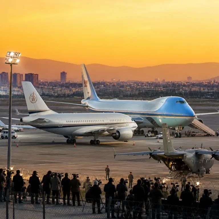 Trump secretly flown from Turkey on third plane after reported Iranian threat