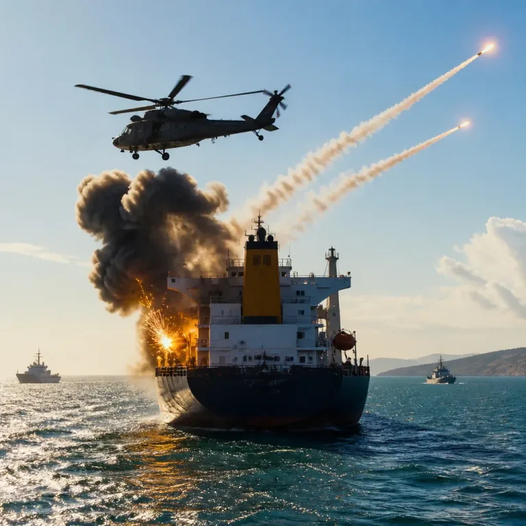 US disables Panama‑flagged cargo ship in Gulf of Oman amid blockade enforcement