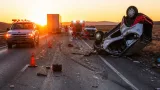 Accidente múltiple en la carretera Chihuahua‑Delicias deja cuatro lesionados cerca de Delicias