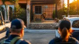Aseguran en Jojutla un león africano en jaula; Profepa asumió el resguardo