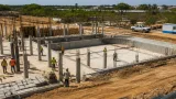 Avanza 35% la construcción del nuevo complejo deportivo en Jesus Maria