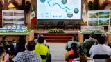 Bedolla destaca inversiones históricas en agua, carreteras y salud durante su Quinto Informe en Zamora