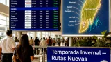 Cancún suma 10 rutas aéreas y recupera conexiones clave para la temporada invernal