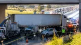 Choque múltiple cierra la México–Querétaro y genera 18 km de filas; sin lesionados