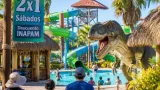 DinOasis: parque acuático jurásico en San Luis Potosí ofrece 2x1 los sábados y descuentos INAPAM