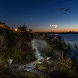 Cazas de la OTAN derriban dron en espacio aéreo lituano; presunto origen: Bielorrusia