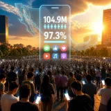 El celular domina la vida digital: 104.9 millones usan internet y 97.3% se conecta desde smartphone