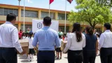 En Ciudad Victoria, Lalo Gattás encabeza el inicio del ciclo escolar 2026-2027 en la primaria Ford 74