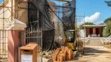 En Progreso reanudan obra de la capilla guadalupana que recibiría peregrinaciones en diciembre