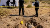Localizan restos humanos en fosa clandestina en San Luis Rio Colorado