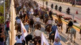 Más de 2,100 cabalgantes recorren Ciudad Victoria en respaldo al proyecto de transformación