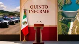 Monreal atribuye a seguridad el principal logro de su quinquenio y anuncia avance en presa Milpillas