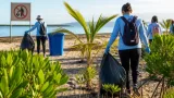Organizaciones advierten que visitantes siguen dejando basura en playas de Tamaulipas