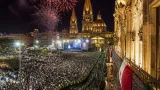 Pablo Lemus preside el Grito en Guadalajara ante 60 mil personas; la noche cerró con fuegos y concierto