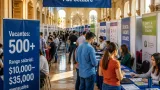 Torreón: más de 500 vacantes y sueldos de 10,000 a 35,000 en Feria Municipal del Empleo