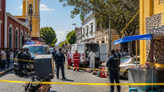 Ataque fatal a taquero en San Andres Cholula sacude el centro; investigan móvil