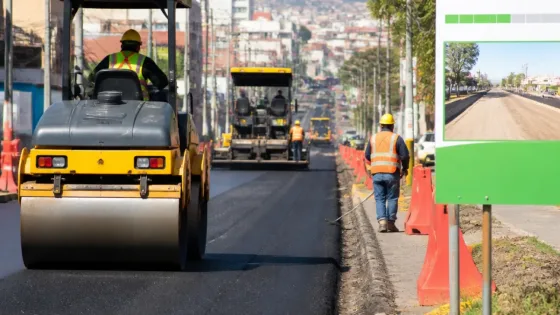 Avanza 85% la rehabilitación de la avenida Alfredo del Mazo en Toluca