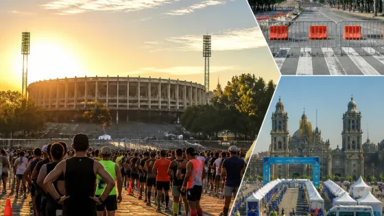 Cierran arterias neurálgicas por la XLIII Maratón CDMX; salida en Ciudad Universitaria y meta en el Zócalo