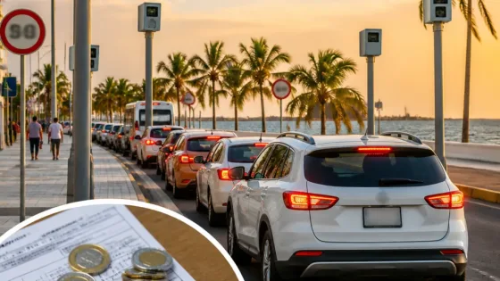 Ciudad del Carmen: radares imponen más de 100 multas diarias y generan quejas entre conductores