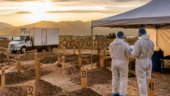 Ciudad Juárez: inhumaron 117 cuerpos no identificados mientras sigue la búsqueda de familiares