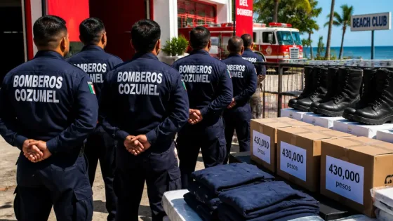 Cozumel: Bomberos organizan festejos y destinan 430,000 pesos a mejoras operativas
