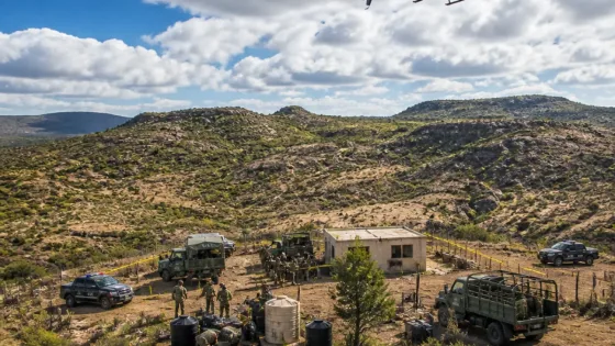 Desmantelan presunto narcolaboratorio en la sierra de Hidalgo del Parral; evitan 100 mil dosis diarias