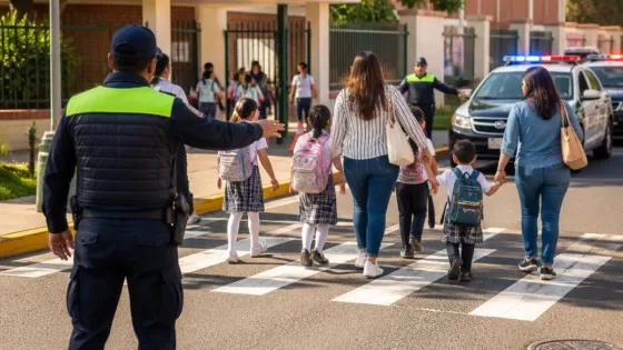 En Jesús María regresan a clases 24,775 alumnos; refuerzan vigilancia y orden vial
