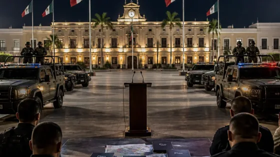 Gobernadora interina anuncia plan integral de seguridad para enfrentar crisis en Sinaloa