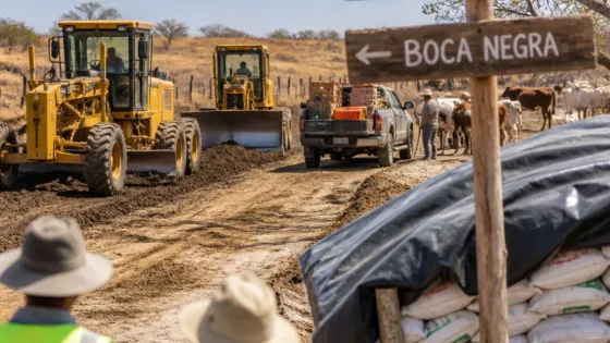Guadalupe: rehabilitan caminos saca cosechas y fortalecen salida de productos rurales