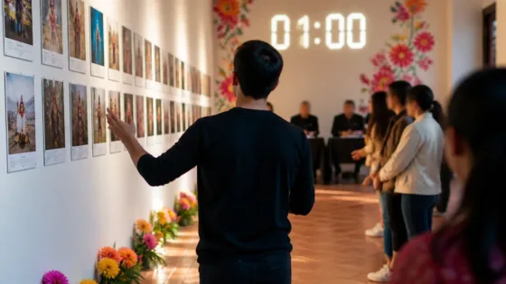 Huamantla: 22 jóvenes plasman la Feria del Arte Efímero y la Dalia en concurso municipal