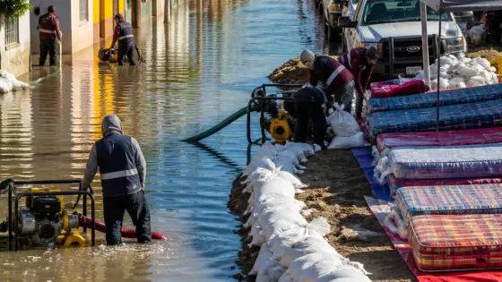 Inundaciones en Nanchital dejan a familias sin enseres; piden apoyo tras 48 horas