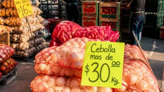 Leon: variaciones en la canasta básica; papa baja pero la cebolla supera los 30 pesos/kg
