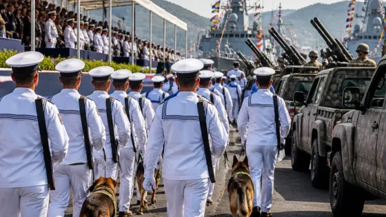 Manzanillo: Armada participa en desfile por el CCXVI aniversario de la Independencia