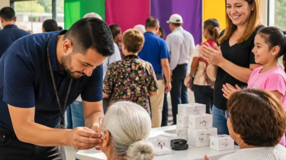 Nuevo Laredo: DIF municipal entrega aparatos auditivos en séptima campaña y cambia vidas