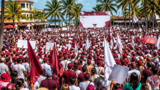 Playa del Carmen: more de 2,000 asistentes confirman respaldo a Gino Segura en asamblea