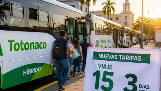 Poza Rica estrena transporte Totonaco: 40 unidades híbridas y pasaje a 15 pesos