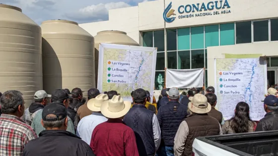 Productores de Delicias exigen agua para ganado y cierre de ciclo agrícola ante Conagua