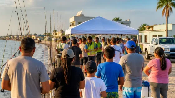 Reynosa prepara La Playita para el Primer Gran Torneo de Pesca de Orilla este 20 de septiembre