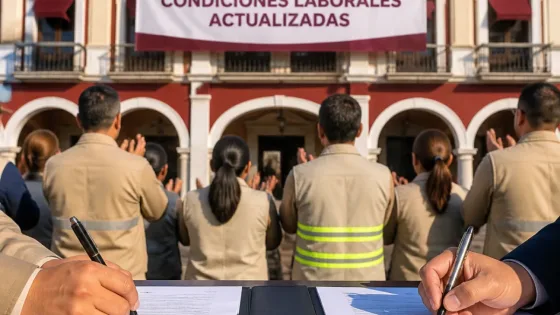 San Andres Cholula actualiza condiciones laborales y otorga 19 plazas a trabajadores municipales