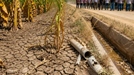Sequía y canícula dejan al borde de la quiebra a 10 mil campesinos en la frontera sur de Chiapas