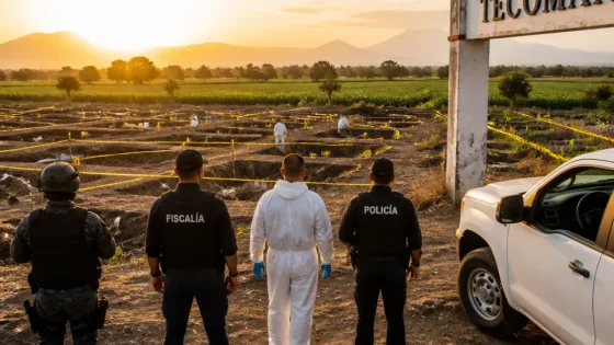 Tecomán concentra 81% de las fosas clandestinas registradas en Colima en 18 años