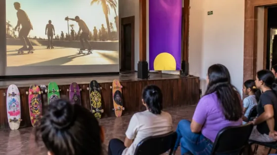 Tepic proyecta 'Territorio Skate' y promueve talleres de skate femenino en el Centro Histórico