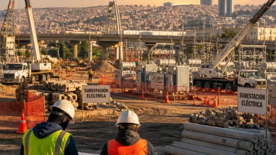 Tijuana acelera obras para dos subestaciones eléctricas en Zona Río y Alamar
