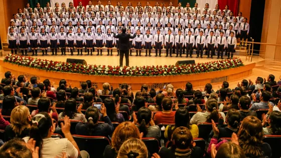 Tulancingo celebra con 427 niños la música y la identidad en el Centro Cultural Ricardo Garibay