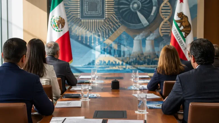 Acuerdan estrategia binacional para potenciar la industria en la región Cali–Baja