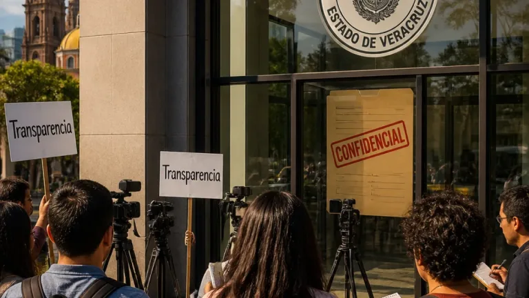 Acusan a Contraloría de Veracruz de ocultar la declaración patrimonial de la gobernadora