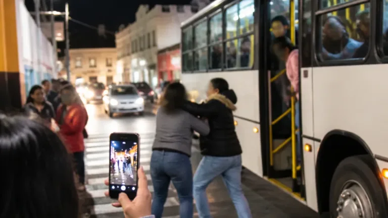 Agresión a chofer de autobús en el Centro de Tehuacán deja inquietud entre usuarios