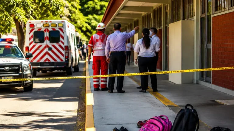 Agresión con navaja en secundaria de Villa de Alvarez deja heridos y alerta a la comunidad