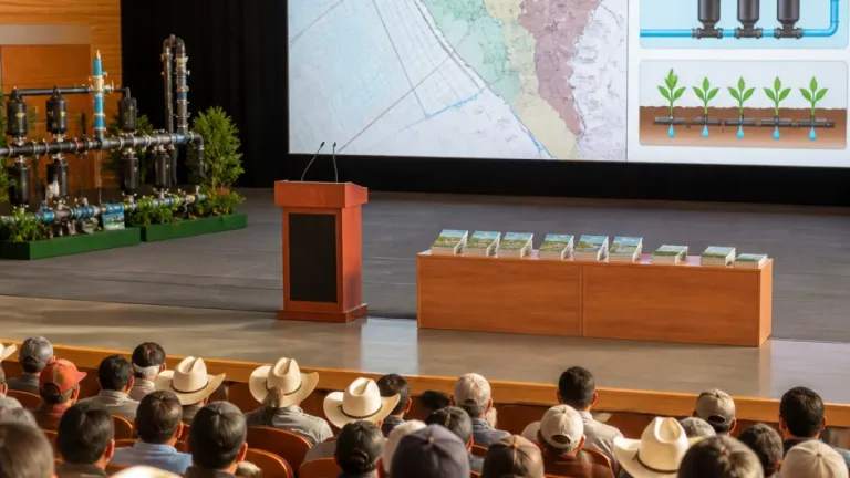 Aguascalientes avanza hacia el primer distrito de riego totalmente tecnificado del país
