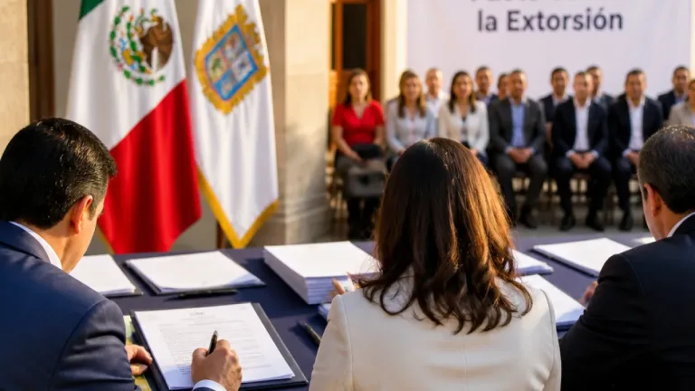 Aguascalientes firma Pacto contra la Extorsión para impulsar la formalidad y la seguridad económica